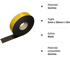 K-flex K-FLEX® ST guminė juosta 3 mm x 50 mm x 15 m 850NS020050