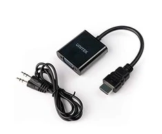 UNITEK Y-6333 Unitek HDMI į VGA adapteris + garsas, Y-6333