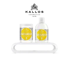 Drėkinanti kaukė plaukams su vitaminų kompleksu Kallos BANANA Fotifying Hair Mask 1000 ml
