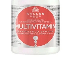 Šampūnas stiprinantis sausus plaukus Kallos MULTIVITAMIN Šampūnas 1000 ml