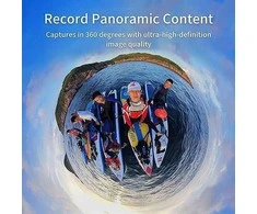 Kamera kandao Kandao QooCam 3 360° veiksmo kamera – kombinuotas motociklas