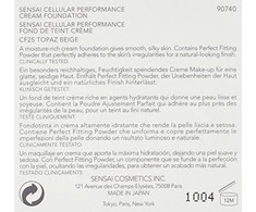 makiažo pagrindas Sensai Cellular Performance Kreminis Foundation CF25 Topaz rusvai gelsvas 30ml