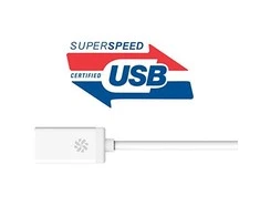 Kanex USB-C į USB adapteris 21 cm (baltas)