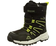 Buty vaikams Kappa Floki Tex juoda-limonkowe 260975K 1133 (31)
