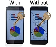 KAPSOLO Grūdinto STIKLO iPhone 12 mini Sreen Protec