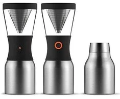 Asobu – „Cold Brew Cafetiere Sidabrinis“.