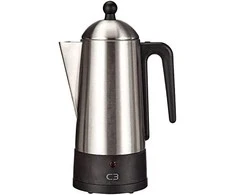 Basic Percolator 10 puodelių C3, inox