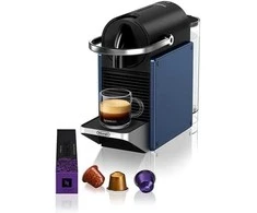 Kapsulinis kavos aparatas Nespresso EN127.BL, mėlynas/juodas