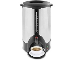 Royal Catering Perkolatorius kavos ir arbatos virimo aparatas, plieno, dvigubas sieneles, 230V 16L