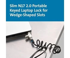 Kensington ClickSafe 2.0 nešiojamas N17 plonas nešiojamojo kompiuterio užraktas
