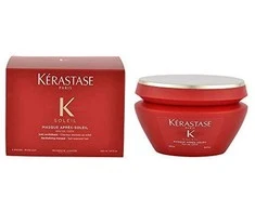 Kérastase Soleil Après-Soleil Eau De Coco Mask gaivinanti kaukė saulės paveiktiems plaukams, 200 ml