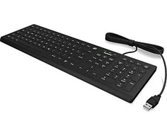 RaidSonic KeySonic KSK-8031INEL-B (DE) klaviatūra Przemysłowy USB QWERTZ Niemiecki Juodas