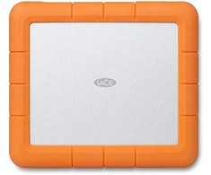 Kietasis diskas išorinis HDD LaCie Rugged Raid 8TB Sidabrinis- oranžinis (SLT8000800)