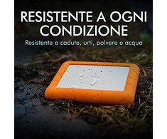 Kietasis diskas išorinis HDD LaCie Rugged Raid 8TB Sidabrinis- oranžinis (SLT8000800)