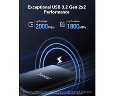 Kietasis diskas Lexar SL500 2TB Portable SSD Drive