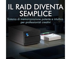 Kietasis diskas LaCie 2big Raid USB-C 40TB