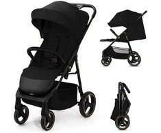 KINDERKRAFT vežimėlis TRIG 3 ONYX Juodas, KSTRIG03BLK0000