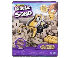 Spin Master Kinetic Sand Kinetinis smėlis – kasimo ir griovimo rinkinys (6044178)