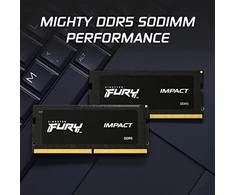 RAM KINGSTON 32GB 4800MT/s DDR5 CL38 SODIMM FURY Impact atmintis