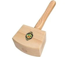 Kirschen Cherries Cherries Carpenter's Mallet rago galvutė, uosio rankena 105mm