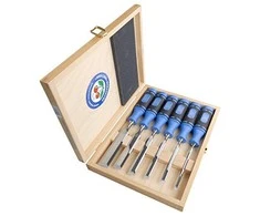Kirschen Firmer Chisel Set 6 vnt 1108 HK medinėje dėžutėje 1108000