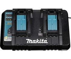 Makita Akumuliatorių ir dvigubo kroviklio komplektas LXT® 198077-8 18V • BL1860B x2 • DC18RD • LXT®