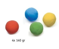 Djeco Modelino rinkinys - Klasikinės spalvos (4 vnt.) ( DJ09756 )