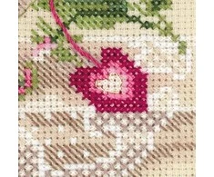 RIOLIS – Create It Yourself – Siuvinėjimo rinkinys „Aviečių arbata“ 1476 (20x20 cm)