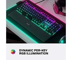 Klaviatūra SteelSeries Apex 5, US kalba, Juodos spalvos
