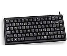 Klaviatūra CHERRY G84-4100 COMPACT KEYBOAR - FRENCH LAYOUT Juodas
