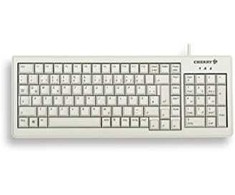 Klaviatūra Cherry CHERRY XS G84-5200 klaviatūra USB + PS/2 QWERTY Angielski Pilka