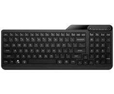 Hewlett Packard (HP) HP 475 Wireless Silent Klaviatūra - dviejų režimų, atsparus išsiliejimui, dezinfekuojamas, programuojamas - Juodas - US ENG