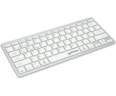 Klaviatūra MANHATTAN Slim Funktastatur anthrazit Bluetooth 3.0/2.4GHz