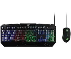 Inter Tech MediaRange Gaming-Set Klaviatūra 104 Tast + Maus 6-Tast (UK)