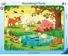Ravensburger Dėlionė 42 vnt. - Mažieji gyvūnai