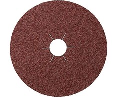 Klingspor Krążek Pluošto šlifavimo diskas CS561 fi=115 gr.60 (45271a), 25 vnt. pakuotėje.