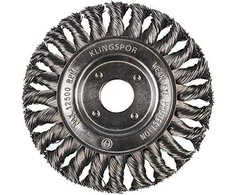 Klingspor K.SZCZOTKA TARCZOWA 178mm M14 BR600Z DRUT SKRĘCANY