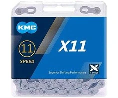 Grandinė KMC X11 Pilkas 11-greičių 114-links