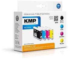 Legrand KMP 1035,4005 rašalo kasetės, 4 vnt. Pakeitimai: juoda, žydra, rausvai raudona, geltona