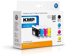 Legrand KMP KMP 1060,4005 rašalo kasetės 4 vnt. Pakaitinė juoda, žydra, rausvai raudona, geltona