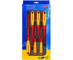 KNIPEX 00 20 12 V01 Set Standard-Schraubendreher Handschraubendreher &amp; 00 20 12