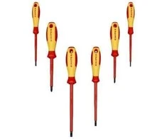 KNIPEX 00 20 12 V01 Set Standard-Schraubendreher Handschraubendreher &amp; 00 20 12