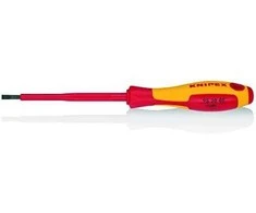 Knipex izoliuotas plokščias atsuktuvas 4,0x0,8x100m (982040)