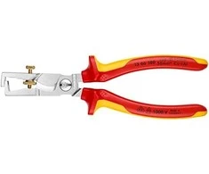 Kabelių nužievinimo įrankis STRIX su žnyplėmis 10mm2 VDE, Knipex