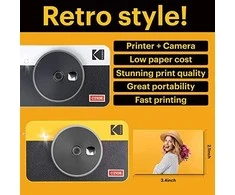 Kodak - MiniShot 2 combo Retro Geltona