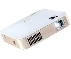 Projektorius Kodak Portable Series Luma 350 RODPJS350WH WVGA (854x480), 50 ANSI lumens, 3500:1, Baltas/Gold, Wi-Fi