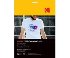 Kodak T-Shirt Transfers Light 5pcs (3510560)