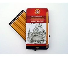 Koh I Noor Piešt.rinkinys 12vnt.K-I-N 1502ART 8B-2H