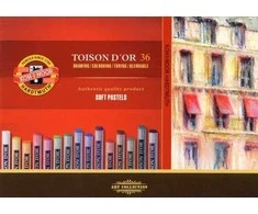 Sausos pastelės rinkinys Koh-i-Noor 36 sp