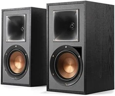 Kompiuterio kolonėlės Klipsch Reference R-51PM aktyvios lentyninės kolonėlės, juodas, pora